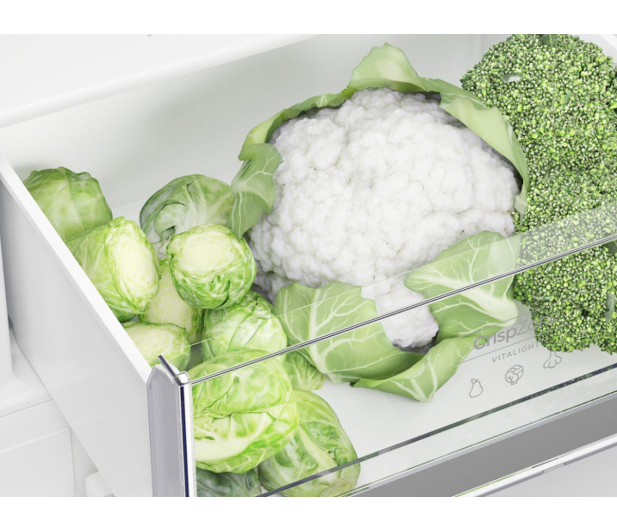 Lodówka Gorenje NRK6182PW4 No Frost 178,5cm Biała 292L - 1256546 - zdjęcie 7